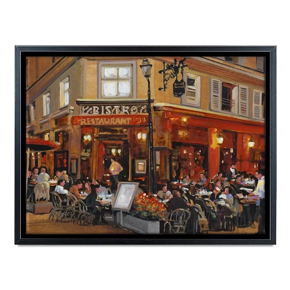 Bistro 1 Canvas Print Bistro 1 Canvas Print wall art product Tim O'Toole