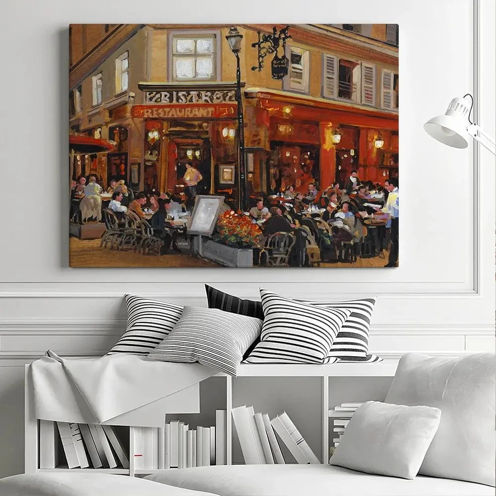 Bistro 1 Canvas Print Bistro 1 Canvas Print wall art product Tim O'Toole