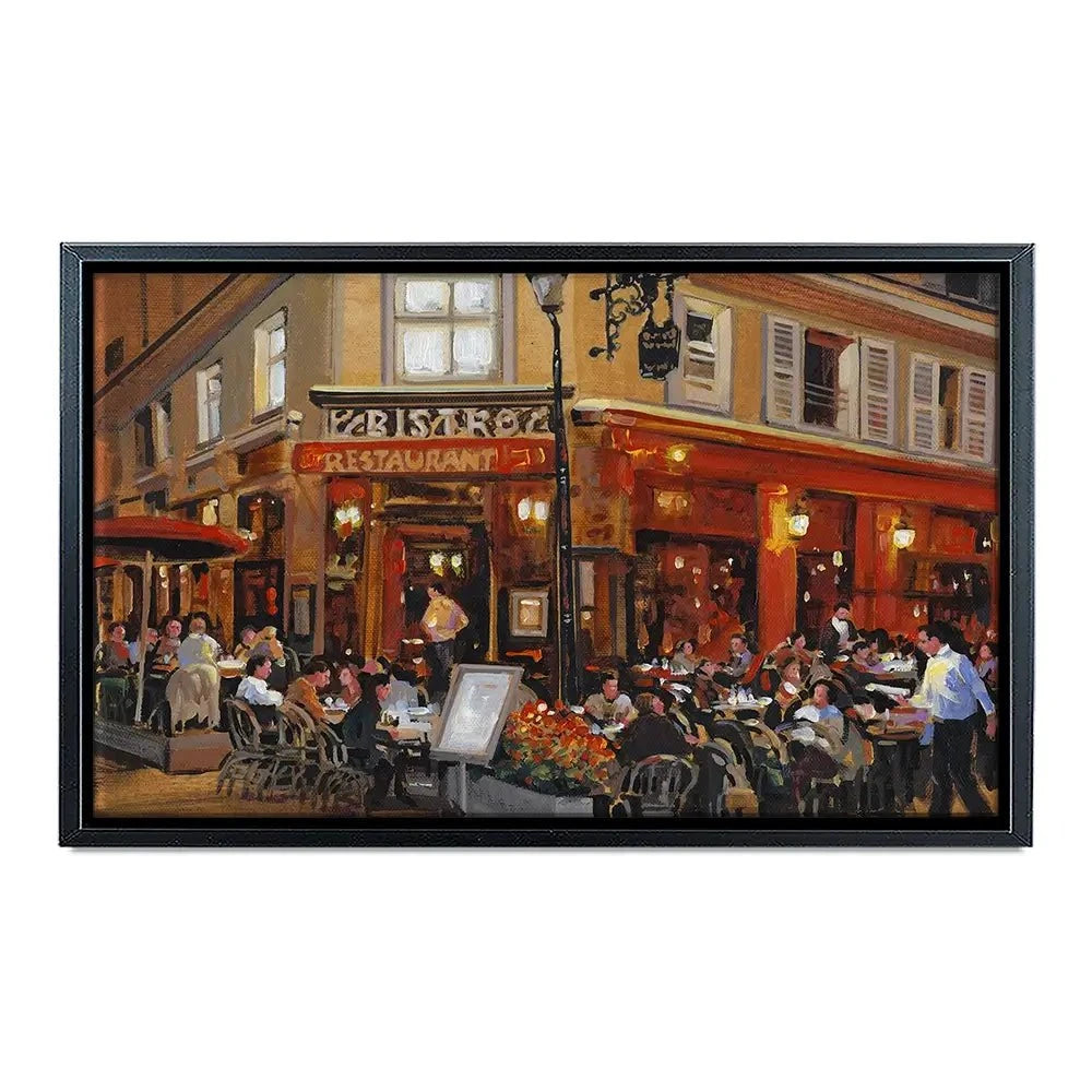 Bistro 1 Canvas Print Bistro 1 Canvas Print wall art product Tim O'Toole