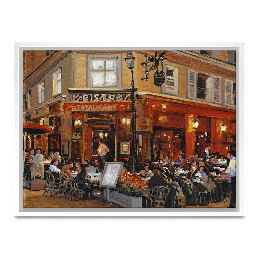 Bistro 1 Canvas Print Bistro 1 Canvas Print wall art product Tim O'Toole