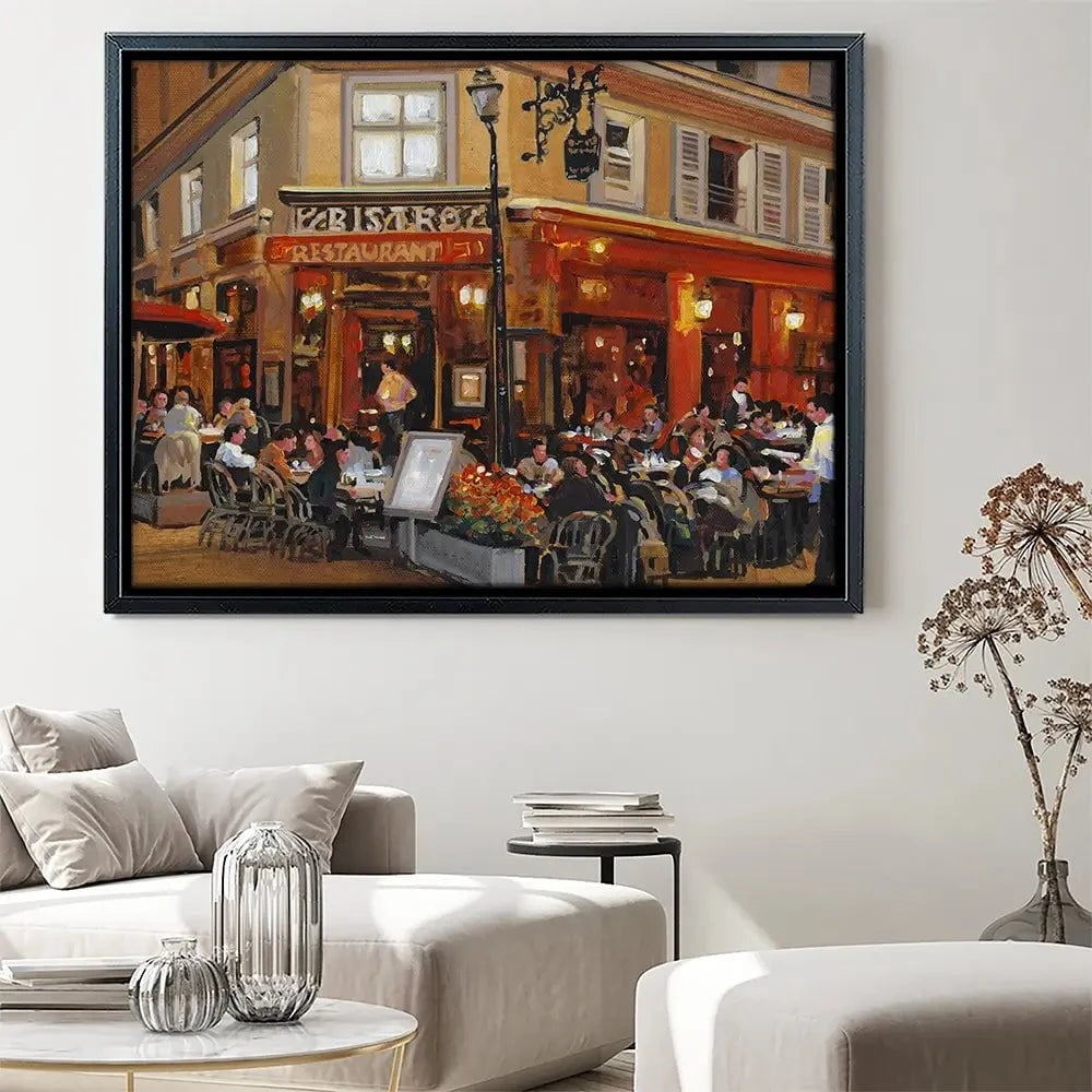 Bistro 1 Canvas Print Bistro 1 Canvas Print wall art product Tim O'Toole