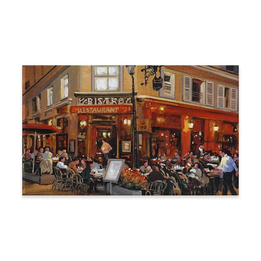 Bistro 1 Canvas Print Bistro 1 Canvas Print wall art product Tim O'Toole