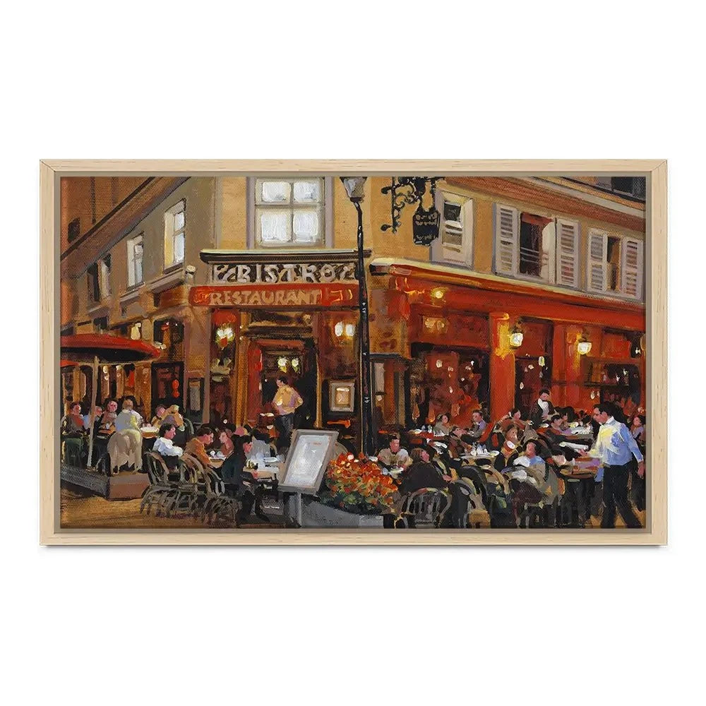 Bistro 1 Canvas Print Bistro 1 Canvas Print wall art product Tim O'Toole