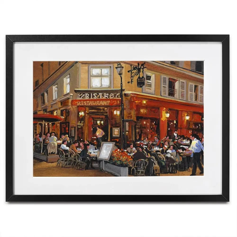 Bistro 1 Framed Art Print Bistro 1 Framed Art Print wall art product Tim O'Toole