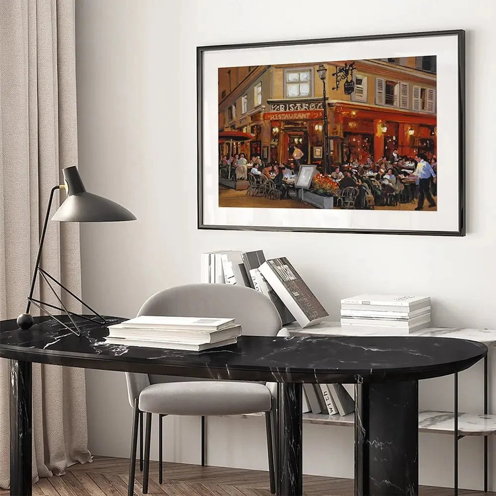 Bistro 1 Framed Art Print Bistro 1 Framed Art Print wall art product Tim O'Toole