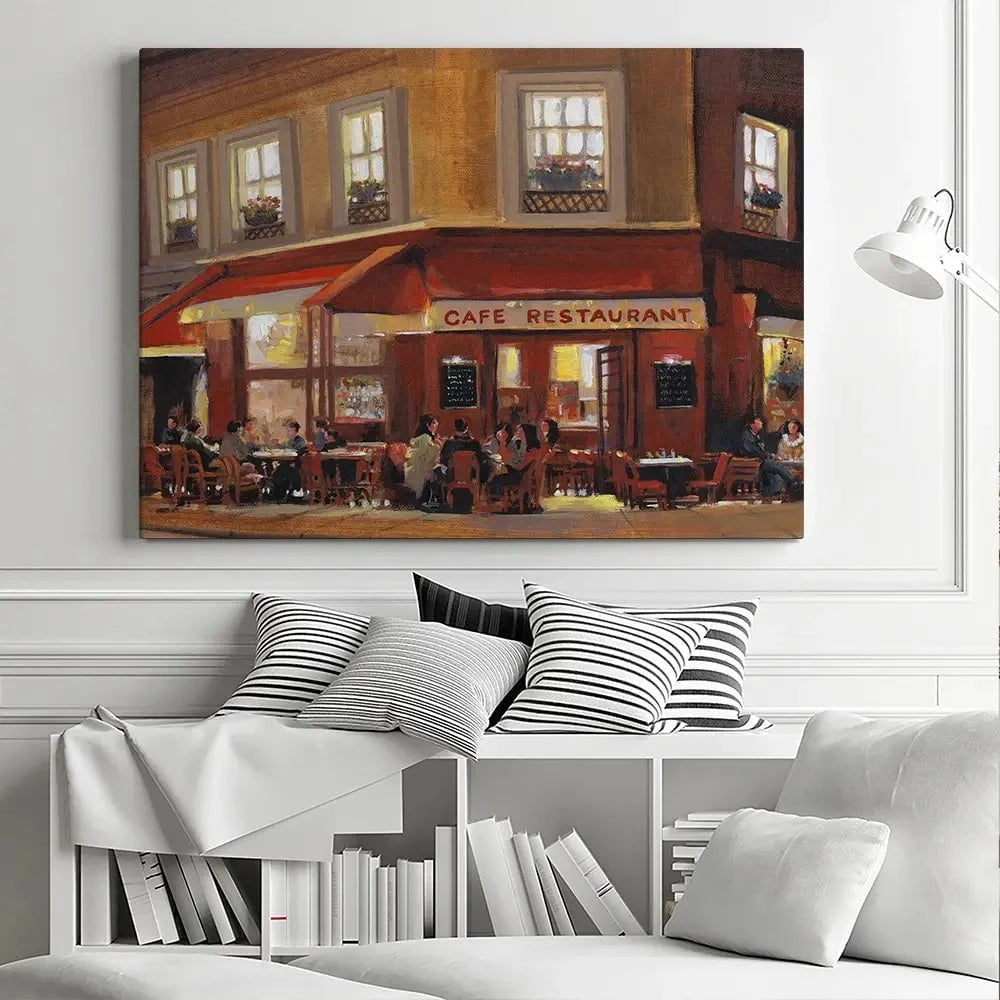 Bistro 2 Canvas Print Bistro 2 Canvas Print wall art product Tim O'Toole