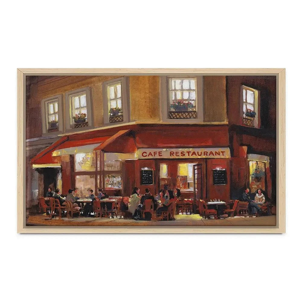 Bistro 2 Canvas Print Bistro 2 Canvas Print wall art product Tim O'Toole