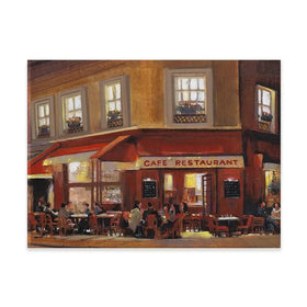 Bistro 2 Canvas Print Bistro 2 Canvas Print wall art product Tim O'Toole