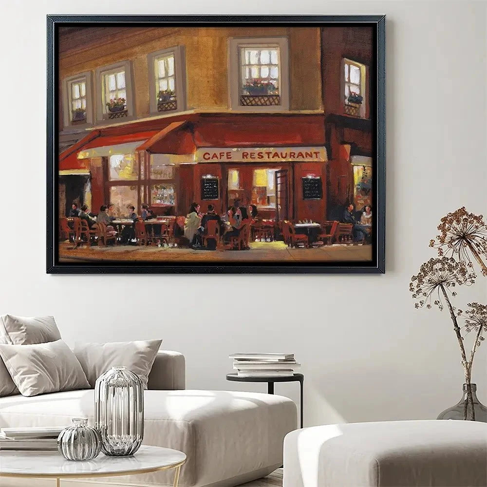 Bistro 2 Canvas Print Bistro 2 Canvas Print wall art product Tim O'Toole