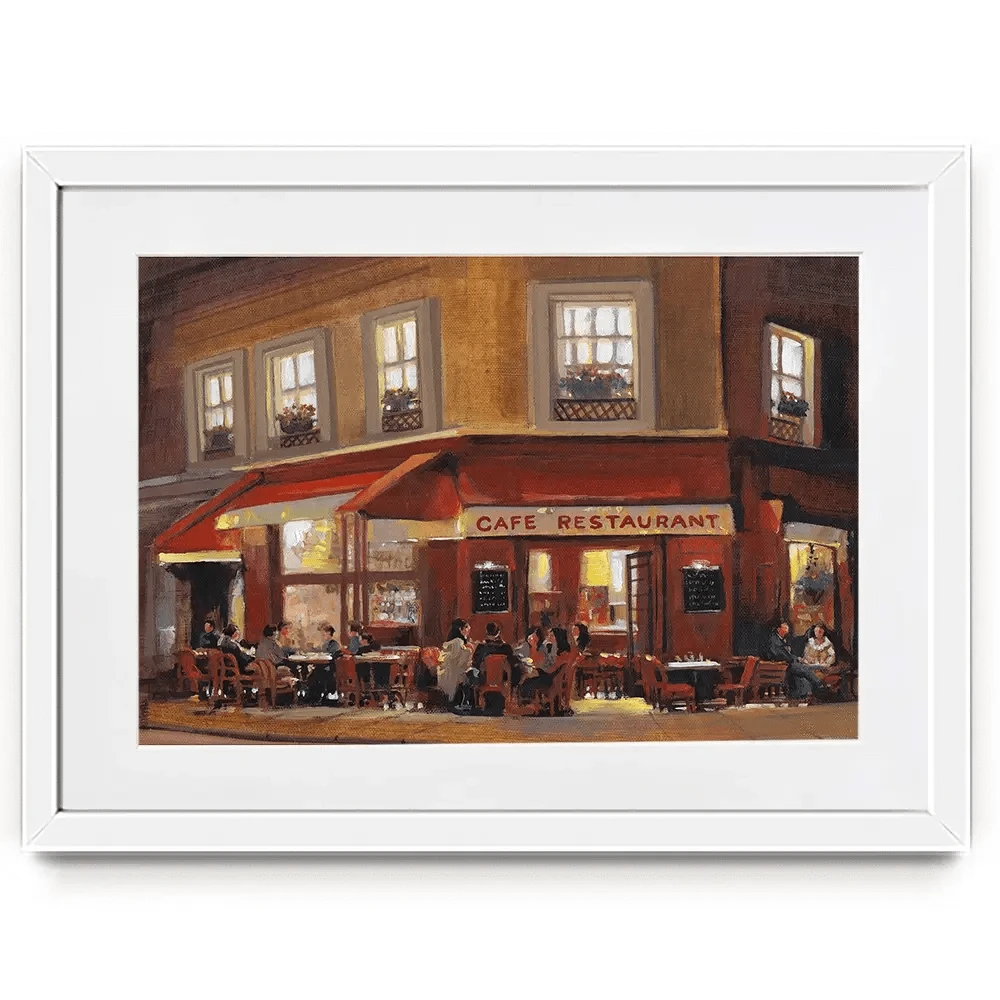 Bistro 2 Framed Art Print Bistro 2 Framed Art Print wall art product Tim O'Toole