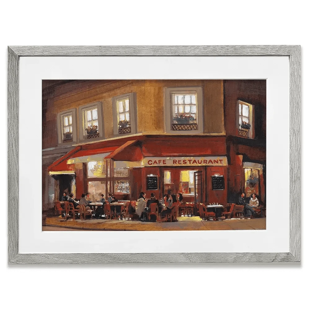 Bistro 2 Framed Art Print Bistro 2 Framed Art Print wall art product Tim O'Toole