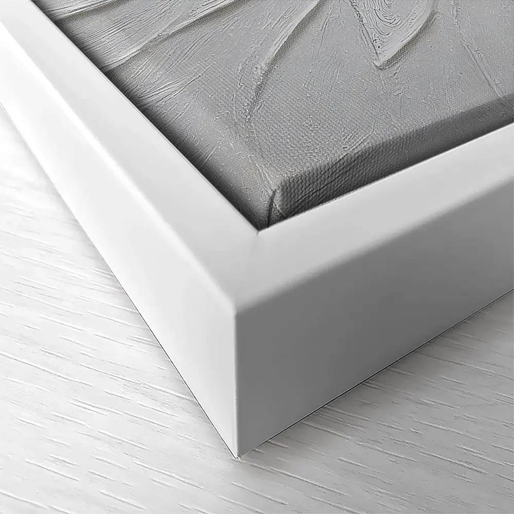 Black And White Floral Canvas Print Black And White Floral Canvas Print wall art product LSR Design Studio - Independent
