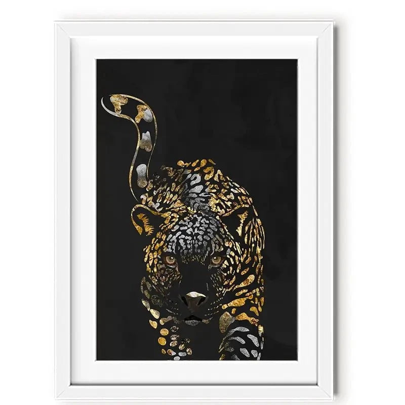 Black Jaguar Framed Art Print Black Jaguar Framed Art Print wall art product Sarah Manovski