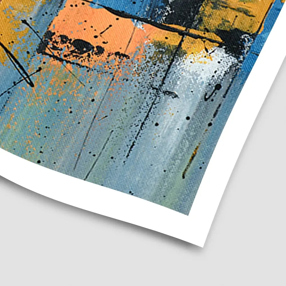 Black Splat Art Print Black Splat Art Print wall art product Art Print Shop