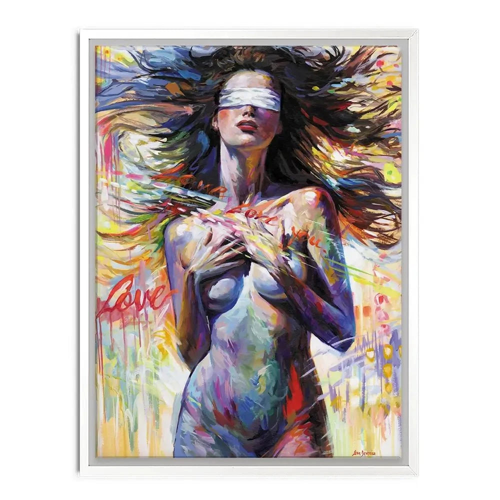 Blind Devotion Canvas Print Blind Devotion Canvas Print wall art product Leon Devenice