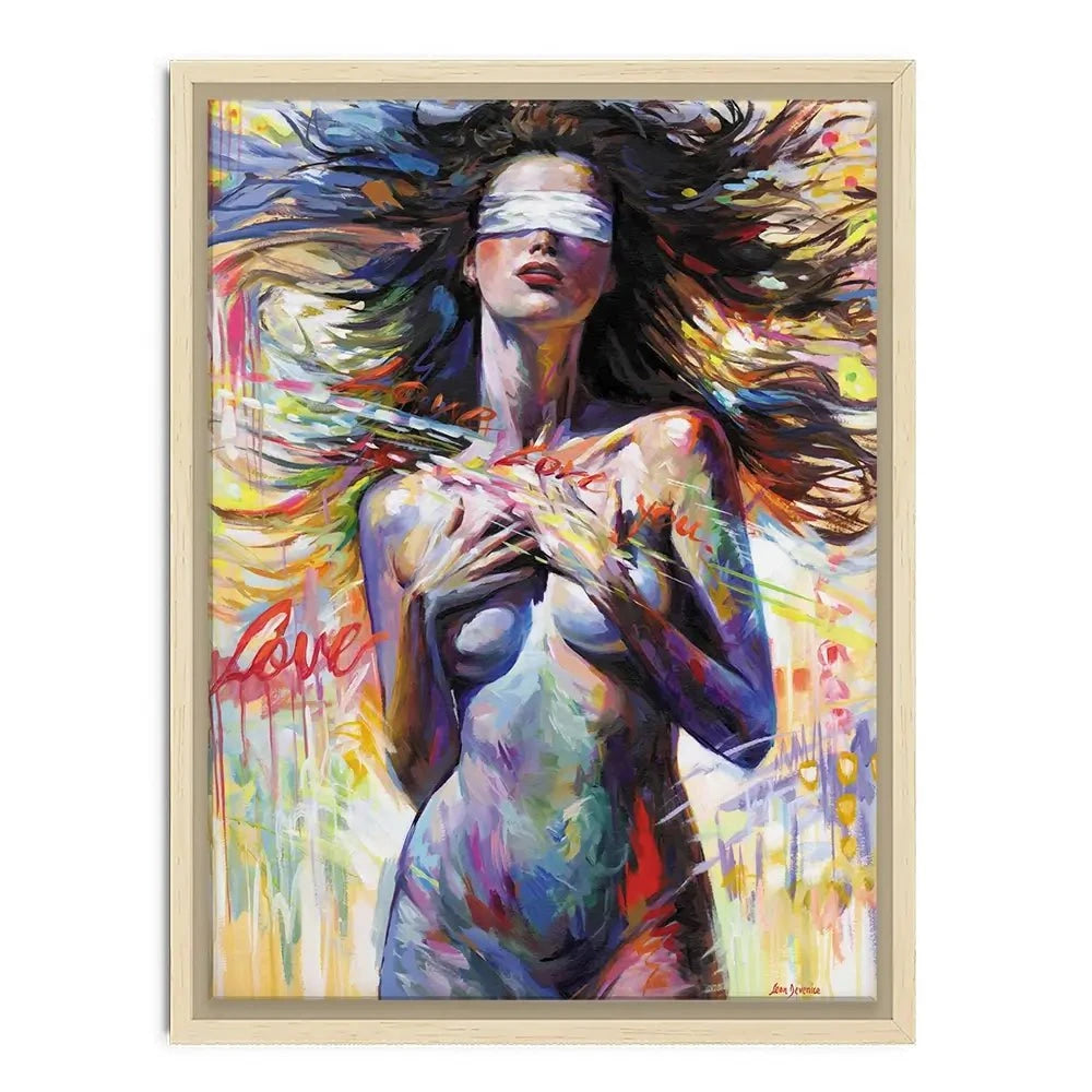 Blind Devotion Canvas Print Blind Devotion Canvas Print wall art product Leon Devenice