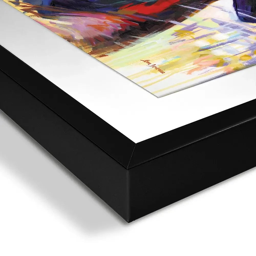 Blind Devotion Framed Art Print Blind Devotion Framed Art Print wall art product Leon Devenice