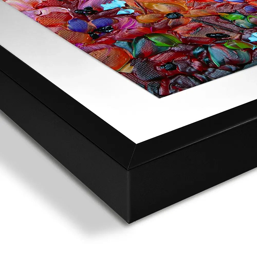Bliss 1 Square Framed Art Print Bliss 1 Square Framed Art Print wall art product Osnat Tzadok