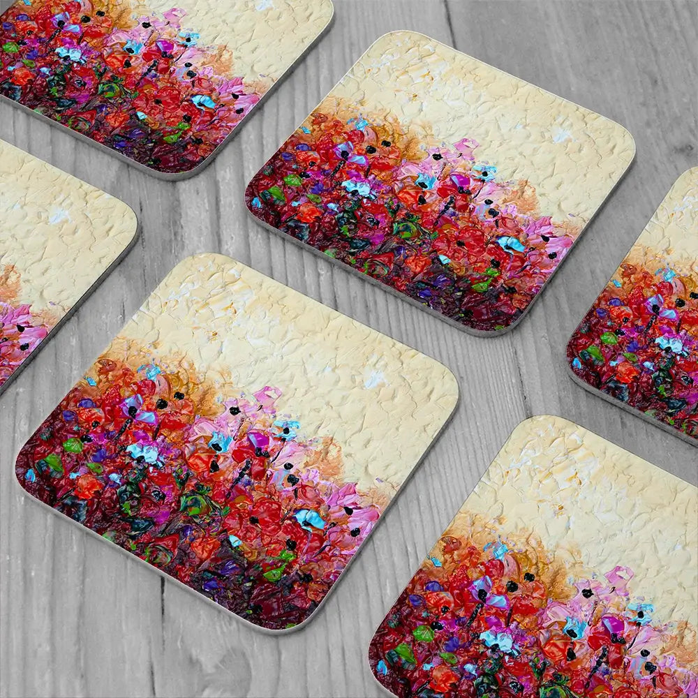 Bliss 2 Coaster Set Bliss 2 Coaster Set wall art product Osnat Tzadok