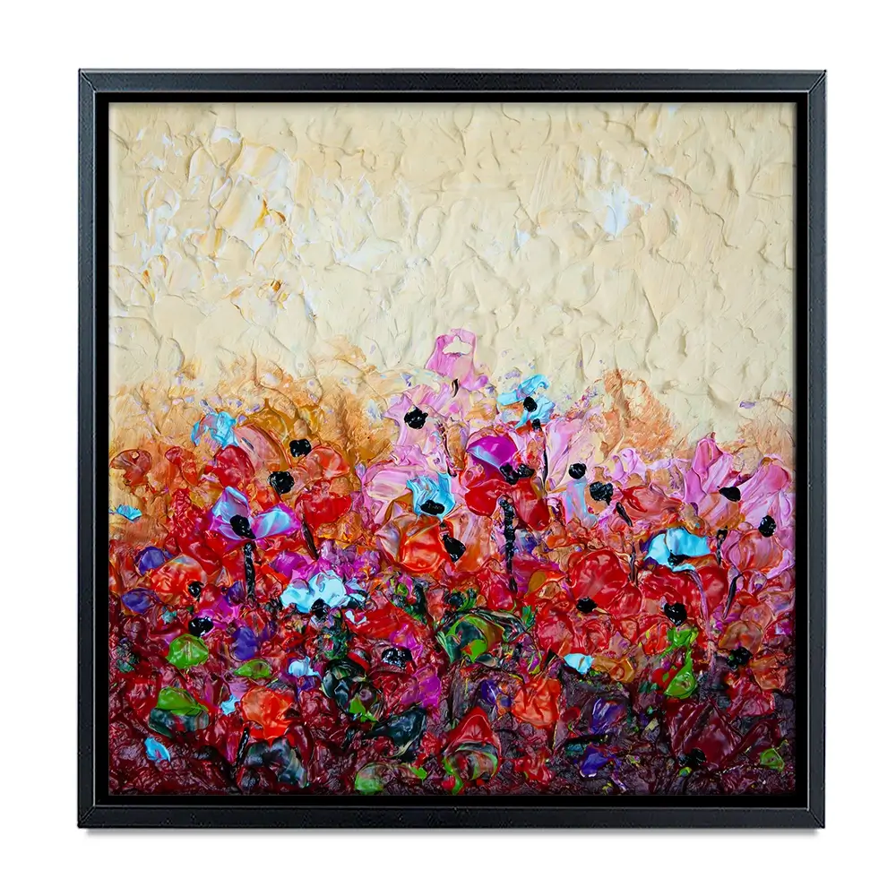 Bliss 2 Square Canvas Print Bliss 2 Square Canvas Print wall art product Osnat Tzadok