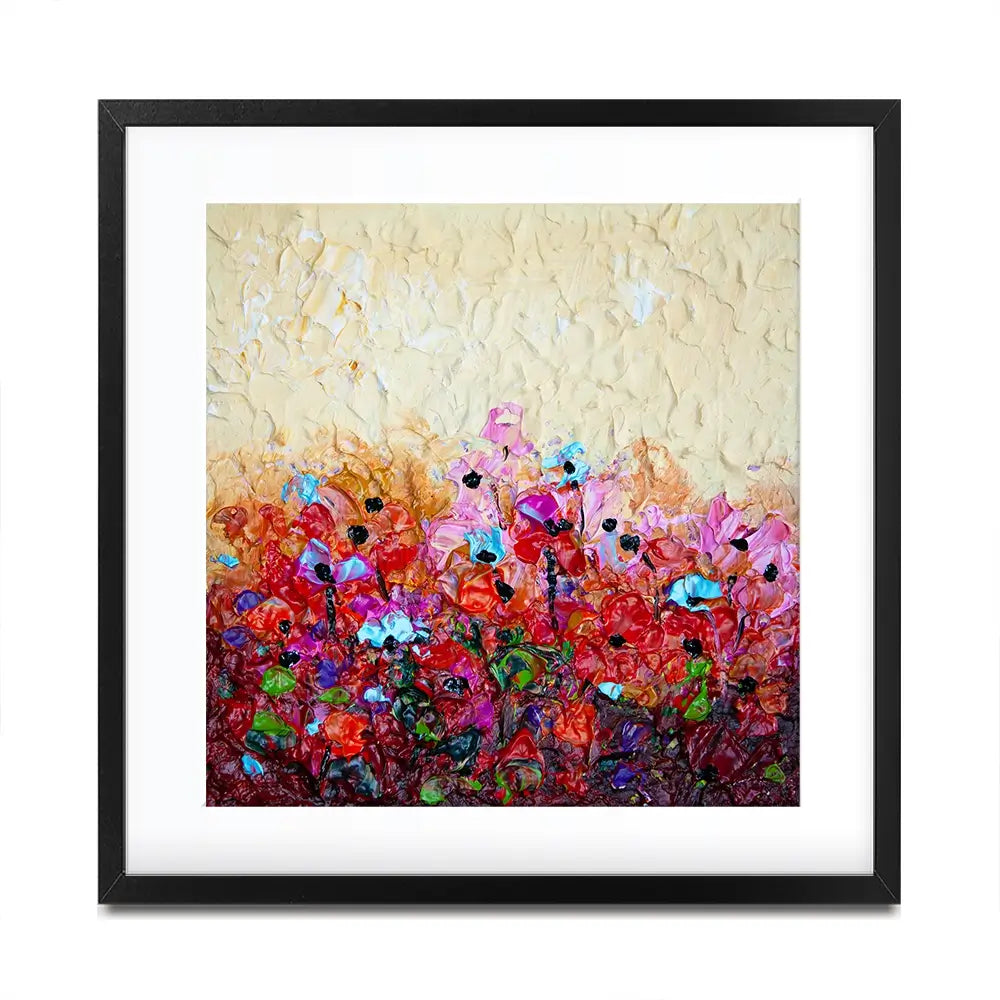Bliss 2 Square Framed Art Print Bliss 2 Square Framed Art Print wall art product Osnat Tzadok