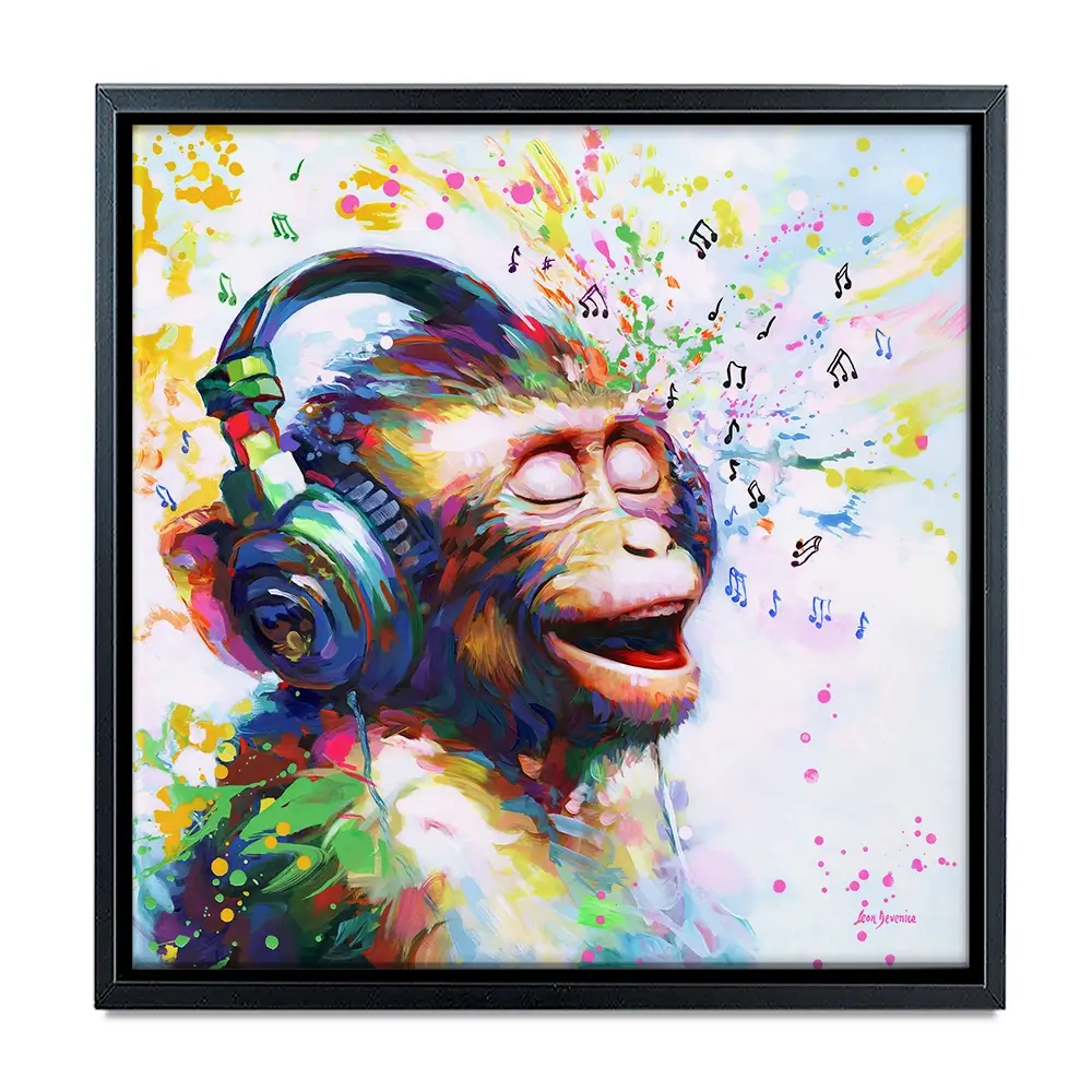Blissful Beats Canvas Print Blissful Beats Canvas Print wall art product Leon Devenice