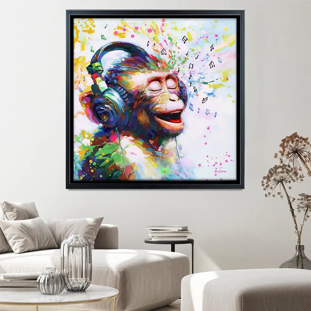 Blissful Beats Canvas Print Blissful Beats Canvas Print wall art product Leon Devenice