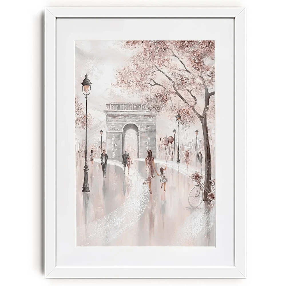 Blissful Paris Framed Art Print Blissful Paris Framed Art Print wall art product Isabella Karolewicz