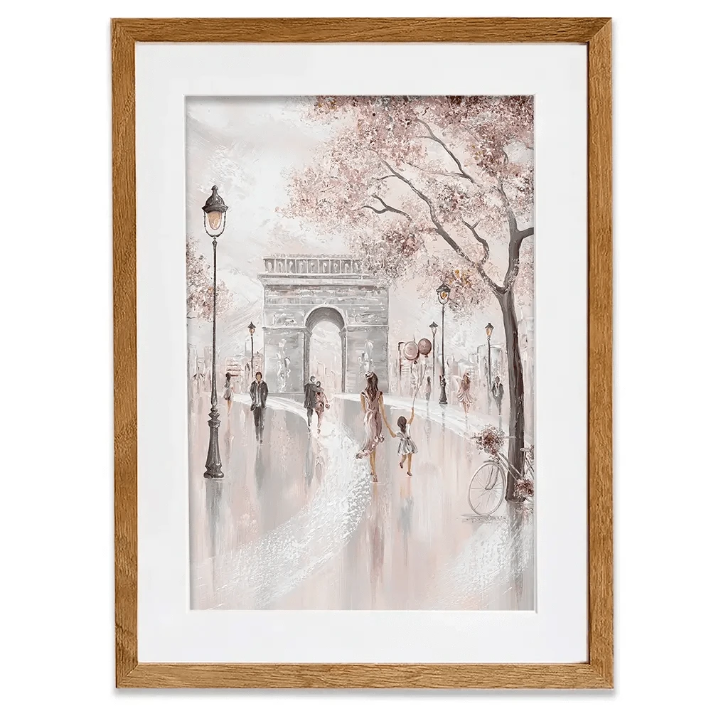 Blissful Paris Framed Art Print Blissful Paris Framed Art Print wall art product Isabella Karolewicz