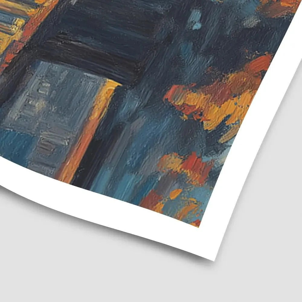 Blockchain Moonlight Art Print Blockchain Moonlight Art Print wall art product Svetlana Aleynikova