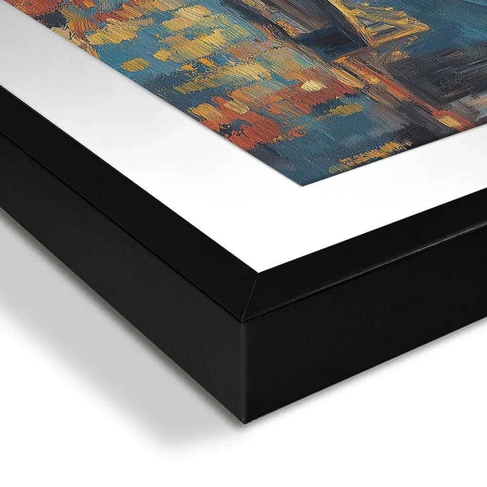 Blockchain Moonlight Framed Art Print Blockchain Moonlight Framed Art Print wall art product Svetlana Aleynikova