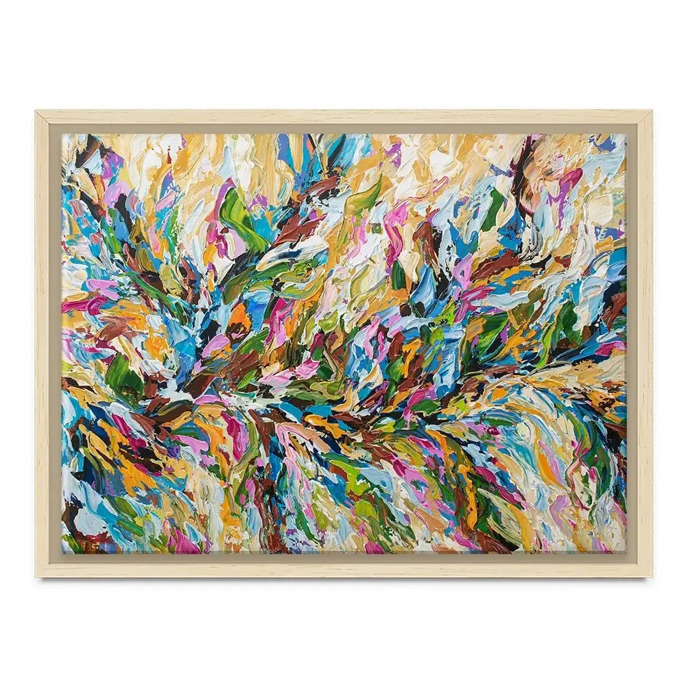 Bloom Canvas Print Bloom Canvas Print wall art product Olga Tkachyk