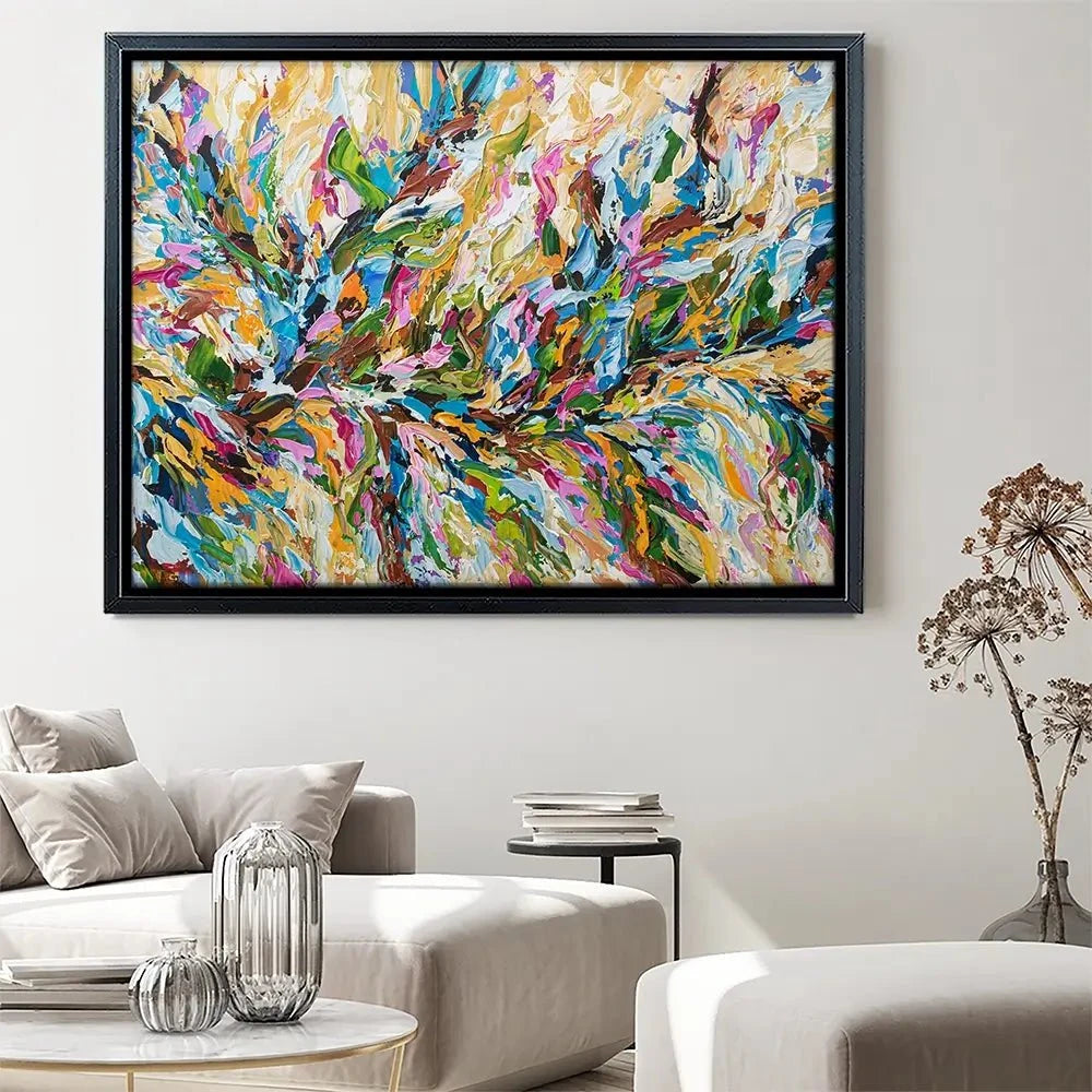 Bloom Canvas Print Bloom Canvas Print wall art product Olga Tkachyk