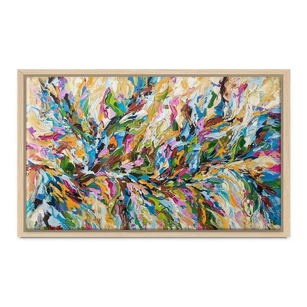 Bloom Canvas Print Bloom Canvas Print wall art product Olga Tkachyk