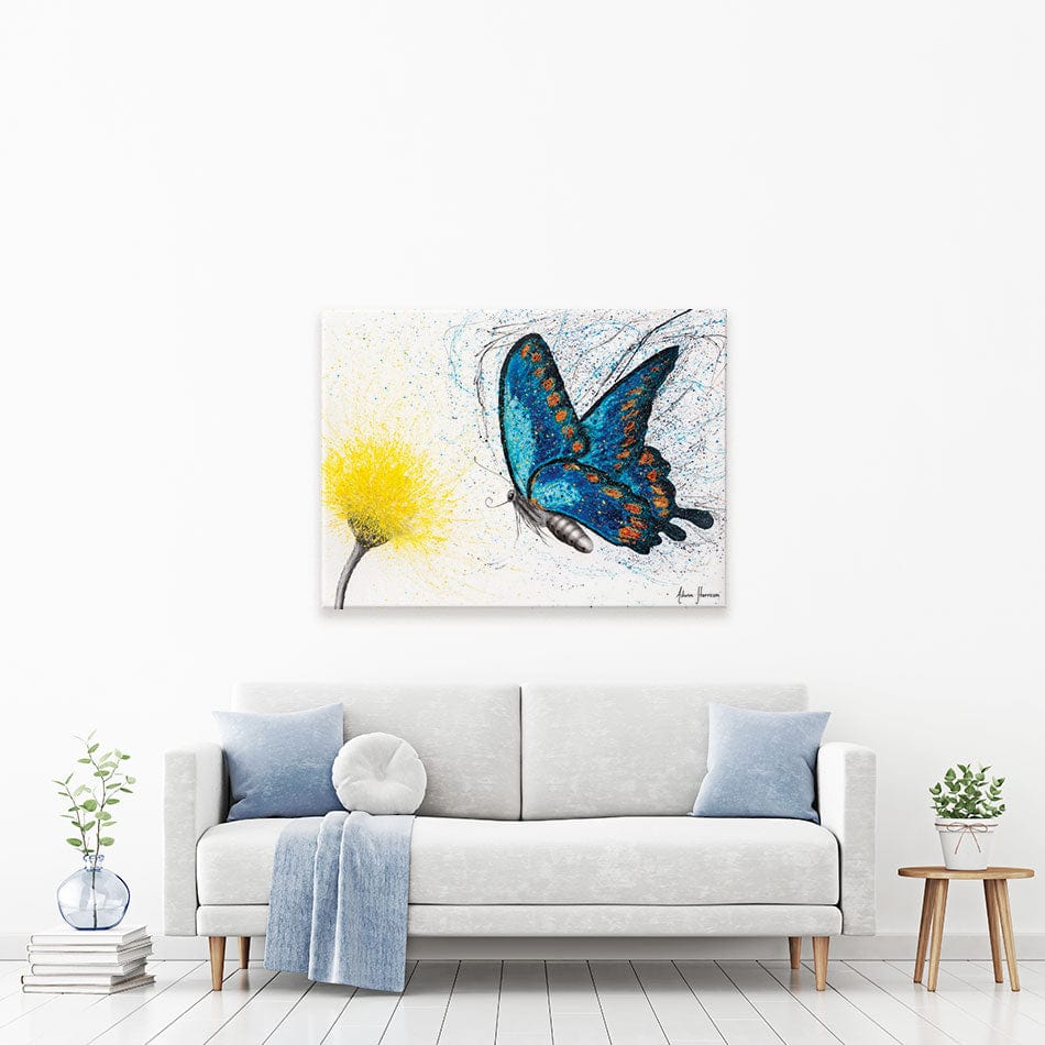 Bloomful Butterfly Canvas Print wall art product Ashvin Harrison