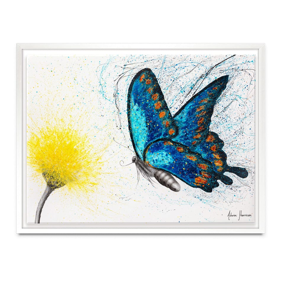 Bloomful Butterfly Canvas Print wall art product Ashvin Harrison
