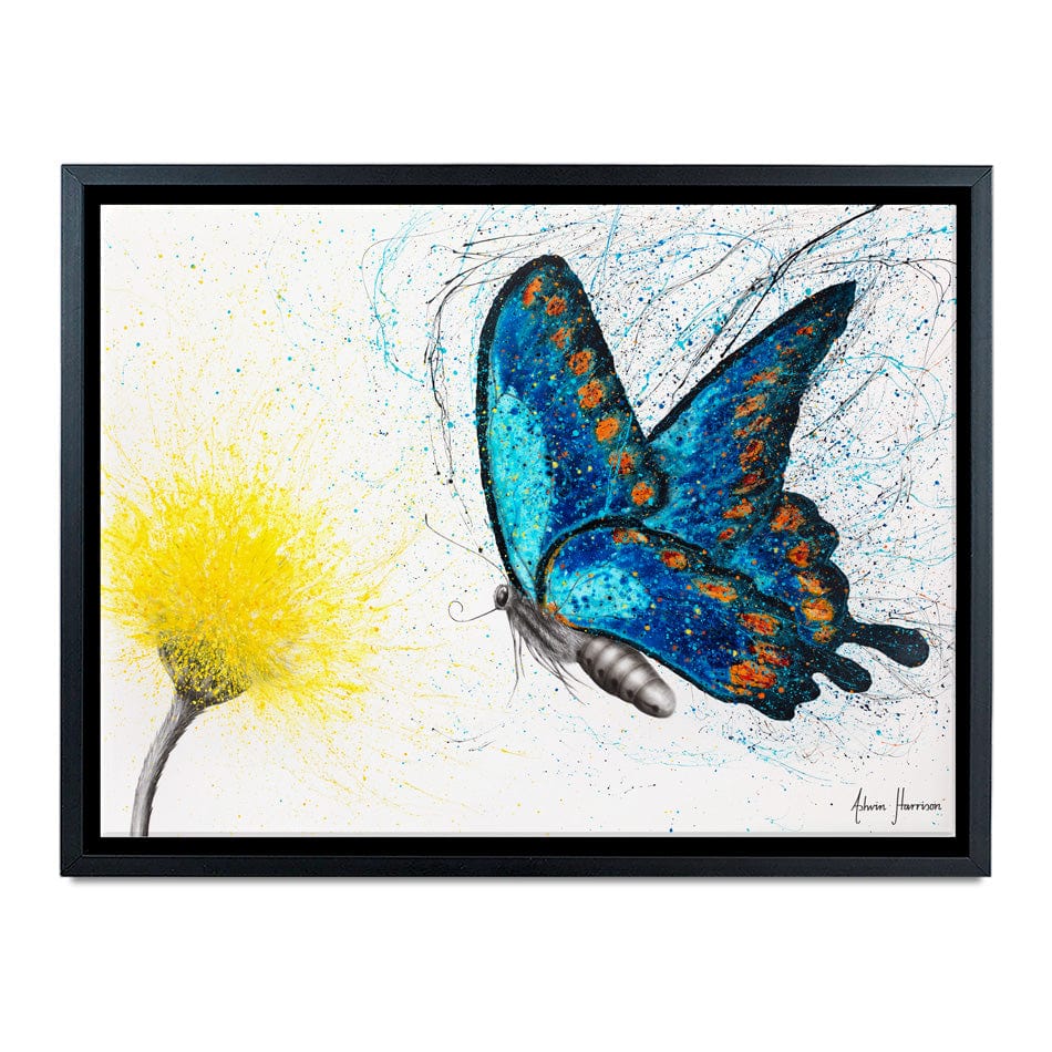 Bloomful Butterfly Canvas Print wall art product Ashvin Harrison