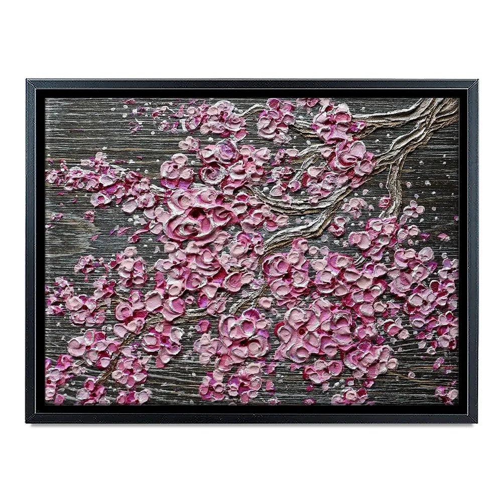 Blooming In The Night Magenta Canvas Print Blooming In The Night Magenta Canvas Print wall art product Nada Khatib