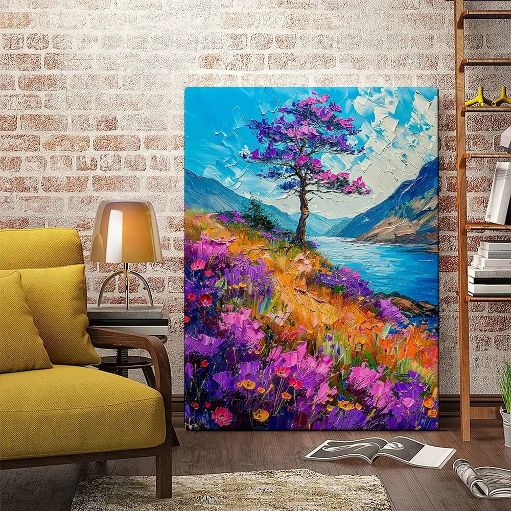 Blooming Lake District Canvas Print Blooming Lake District Canvas Print wall art product David Alexander Elder