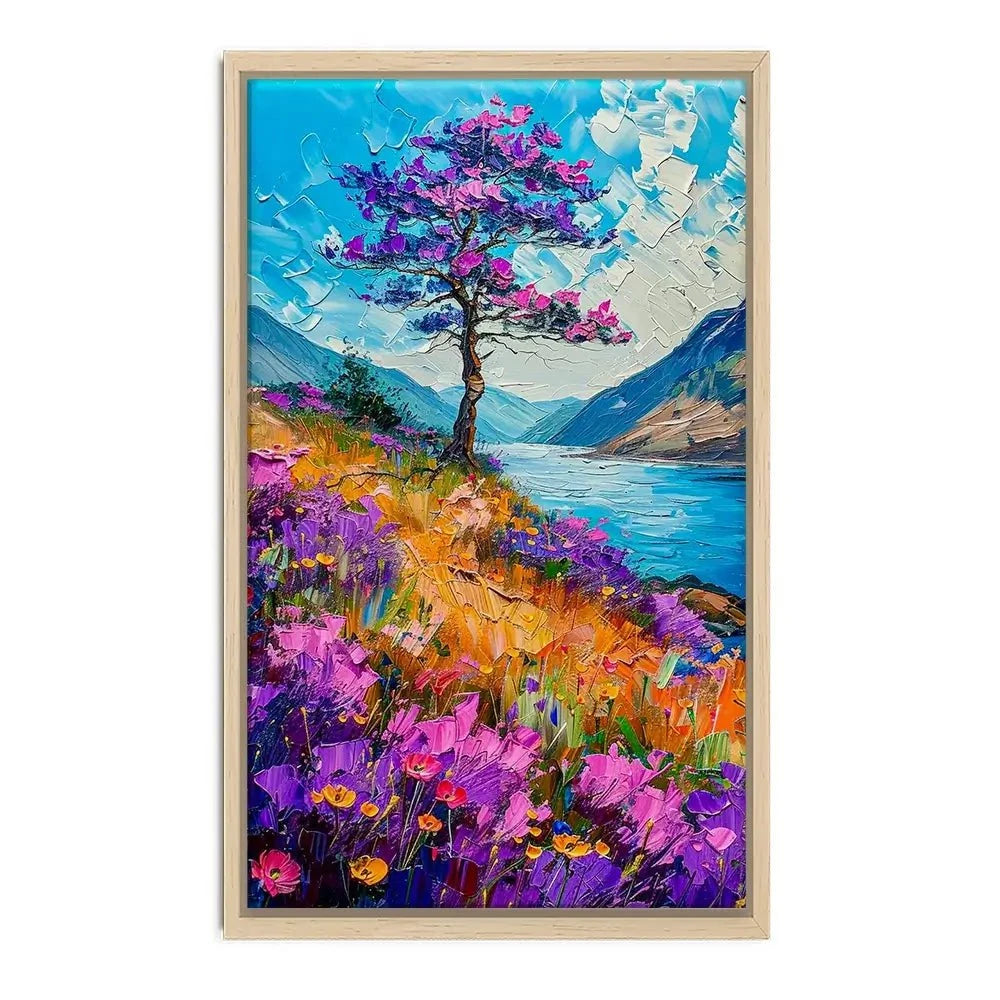 Blooming Lake District Canvas Print Blooming Lake District Canvas Print wall art product David Alexander Elder
