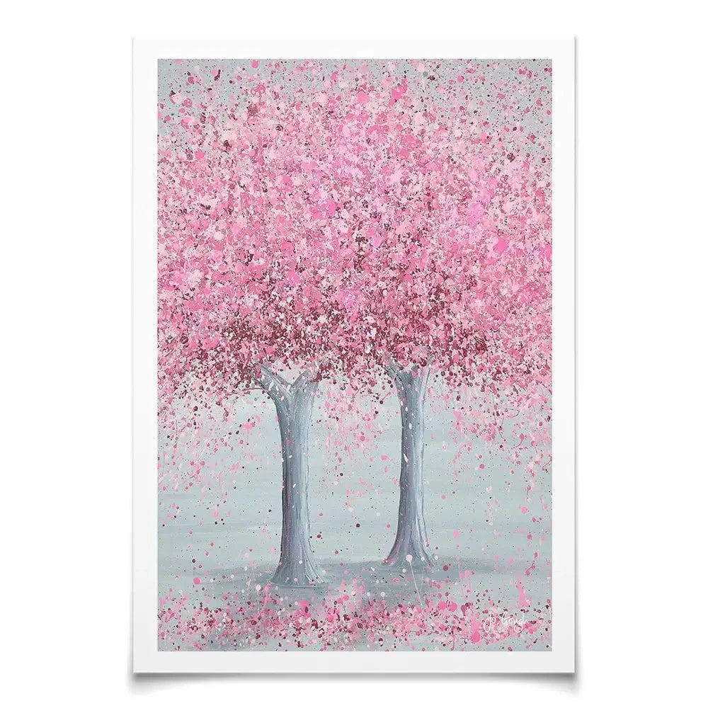 Blooming Love Art Print Blooming Love Art Print wall art product Jo Gough