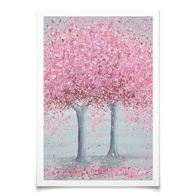 Blooming Love Art Print Blooming Love Art Print wall art product Jo Gough