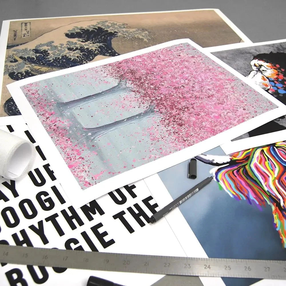 Blooming Love Art Print Blooming Love Art Print wall art product Jo Gough