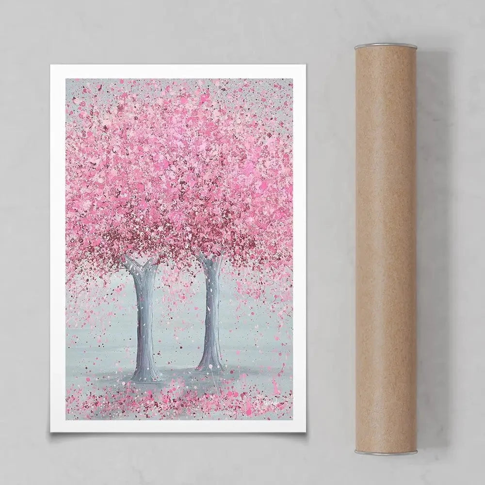 Blooming Love Art Print Blooming Love Art Print wall art product Jo Gough