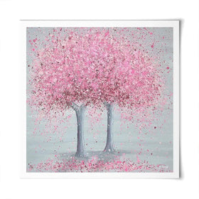 Blooming Love Square Art Print Blooming Love Square Art Print wall art product Jo Gough