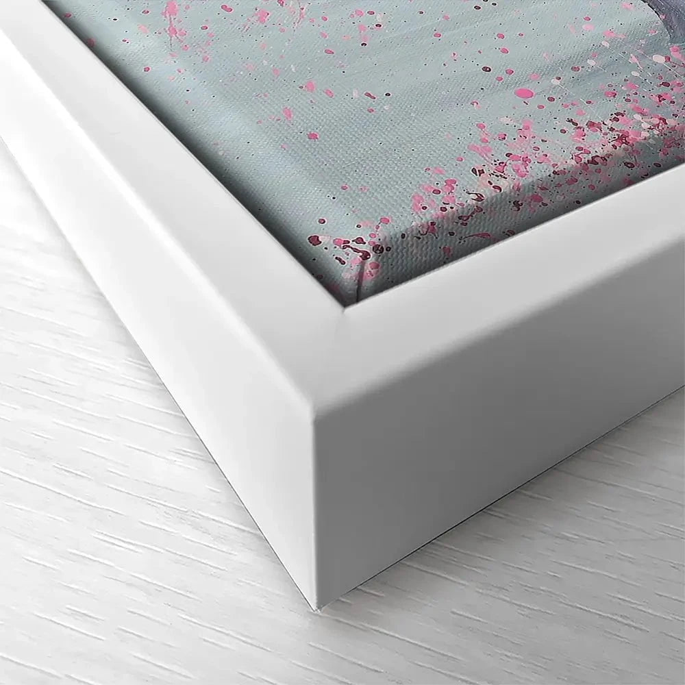 Blooming Love Square Canvas Print Blooming Love Square Canvas Print wall art product Jo Gough