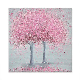 Blooming Love Square Canvas Print Blooming Love Square Canvas Print wall art product Jo Gough