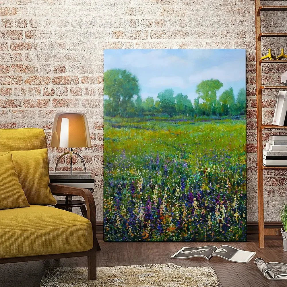 Blooming Meadow Canvas Print Blooming Meadow Canvas Print wall art product Tim O'Toole