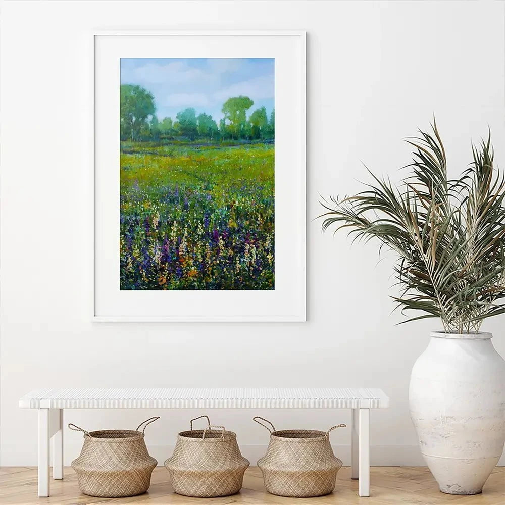 Blooming Meadow Framed Art Print Blooming Meadow Framed Art Print wall art product Tim O'Toole