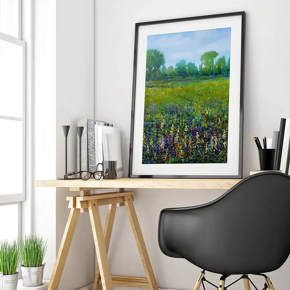 Blooming Meadow Framed Art Print Blooming Meadow Framed Art Print wall art product Tim O'Toole